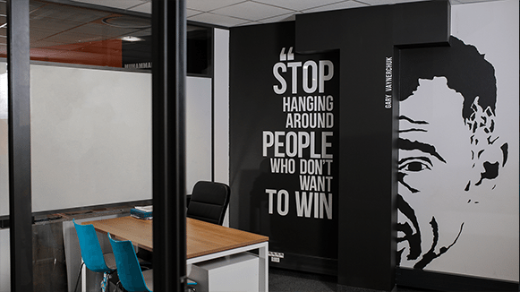 Bureau fermé Gary Vaynerchuk Bureau coworking à Lyon